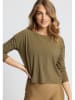Rethinkit Koszulka sportowa "Vigga" w kolorze khaki