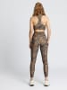 Rethinkit Trainingsleggings "Beth" in Hellbraun/ Beige