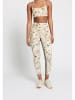 Rethinkit Trainingsleggings "Beths" in Beige/ Bunt