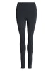 Rethinkit Legginsy sportowe "Elene" w kolorze czarnym