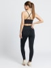 Rethinkit Legginsy sportowe "Elene" w kolorze czarnym