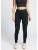 Rethinkit Legginsy sportowe "Elene" w kolorze czarnym