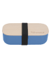 Kindsgut Lunchbox in Blau - (B)20,5 x (H)5,5 x (T)11,5 cm