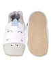 Kindsgut Leder-Krabbelschuhe "Einhorn" in Weiß