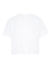 Converse 2tlg. Set: Shirt und Haargummi in Weiß/ Gelb