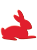 URSUS Motiv-Locher "Hase" in Rot
