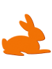 URSUS Motiv-Locher "Hase" in Orange