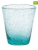 Villa d´Este 6er-Set: Gläser "Cancun" in Türkis - 330 ml