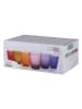 Villa d´Este 6er-Set: Gläser "Cancun" in Blau - 330 ml