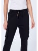 Chiemsee Spodnie dresowe "Savonga" w kolorze czarnym