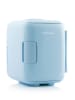 InnovaGoods Mini-Kosmetik-Kühlschrank in Blau - (B)21,5 x (H)29,2 x (T)28 cm