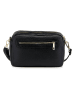 ORE10 Skórzana torebka "Aliser" w kolorze czarnym - 28 x 24 x 18 cm