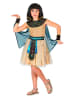 Carnival Party 3-delig kostuum "Egyptische Pharaoh" goudkleurig/blauw