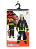Carnival Party 2-częściowy kostium "Firefighter" w kolorze czarno-żółtym