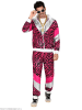 Carnival Party 2-delig kostuum "80's Pink Tiger" roze