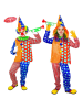Carnival Party 3-częściowy kostium "Clown" ze wzorem