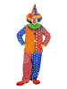 Carnival Party 3tlg. Kostüm "Clown" in Bunt