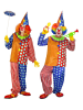 Carnival Party 3-częściowy kostium "Clown" ze wzorem