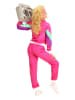 Carnival Party 2-delig kostuum "80's Trainingspak" roze