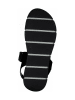 Marco Tozzi Leder-Sandaletten in Schwarz