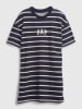 GAP Jurk donkerblauw/wit