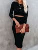 Milan Kiss Jurk zwart
