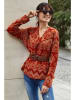 Milan Kiss Cardigan in Orange