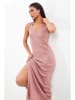Milan Kiss Sukienka w kolorze jasnoróżowym