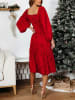 Milan Kiss Kleid in Rot