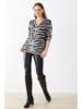 Milan Kiss Sweter w kolorze szaro-czarnym