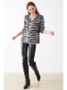 Milan Kiss Sweter w kolorze szaro-czarnym