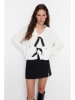 trendyol Pullover in Weiß