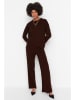 trendyol 2-delige outfit bruin