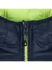 Kilpi Doorgestikte jas "Tevery" groen/donkerblauw
