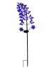 näve LED-Solarleuchte "Viola" in Lila - (B)18 x (H)76 x (T)11 cm