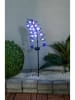 näve LED-Solarleuchte "Viola" in Lila - (B)18 x (H)76 x (T)11 cm