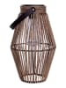 näve Ledsolarlamp "Corbiniaans" bruin - (H)30 x Ø 18 cm