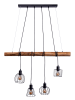 näve Ledhanglamp "Woodland" lichtbruin - (B)100 x (H)150 x (D)10 cm