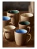 Bitz 4-delige set: koppen lichtbruin/beige - 300 ml