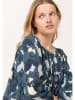 Hessnatur Kleid in Dunkelblau/ Bunt