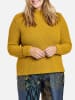 SAMOON Sweter w kolorze musztardowym
