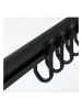 Sealskin Douchegordijnstangset "Easy Roll" zwart