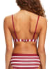 ESPRIT Bikinitop rood/wit