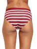 ESPRIT Figi bikini w kolorze czerwono-białym