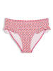 ESPRIT Figi bikini w kolorze różowo-białym