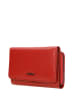 Wojas Leder-Geldbörse in Rot - (B)15 x (H)10 x (T)3 cm