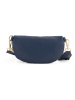 Lia Biassoni Leder-Umhängetasche "Irpino" in Blau - (B)23 x (H)12 x (T)2 cm