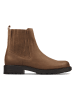 Clarks Leder-Chelsea-Boots "Orinoco2 Mid" in Braun