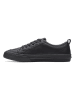 Clarks Skórzane sneakersy "Roxby Lace" w kolorze czarnym