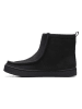 Clarks Leren boots "Barleigh Pull" zwart